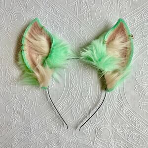 Mint Green Horse Ear Headband - CWD